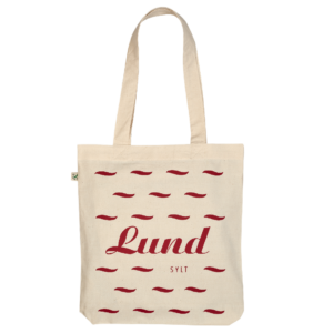 Eine „Beige“-Einkaufstasche von LUND BEUTEL.